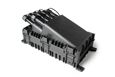 Cierre de Empalme QuickNap de 8 Acopladores SC Sx y PLC splitter 1x8 SCA grado IP67 Clamp-Block para 24 empalmes (incluye charolas)